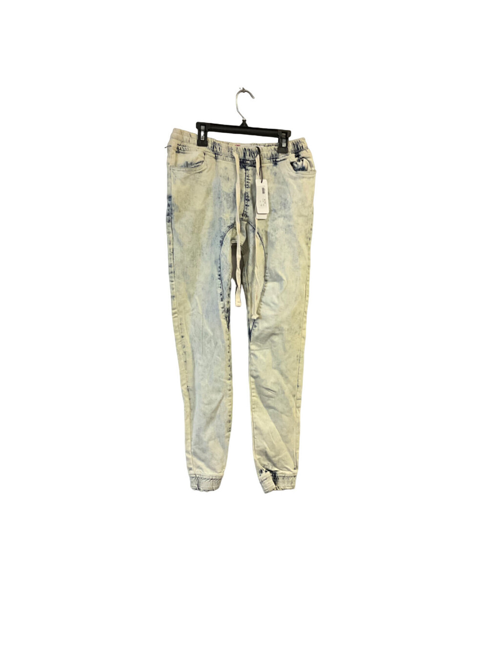 Sobo Babe Jeans Women’s AP4740 Jogger Jeans Ice Blue Size Medium